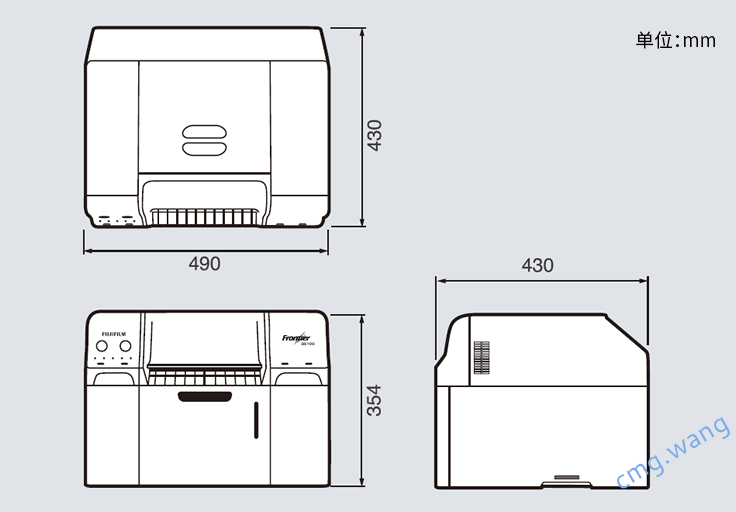 Frontier DE100产品规格，Frontier DE100产品参数