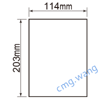 114mmx203mm